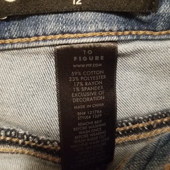 Highwaisted denim jeans - Picture 2 of 5